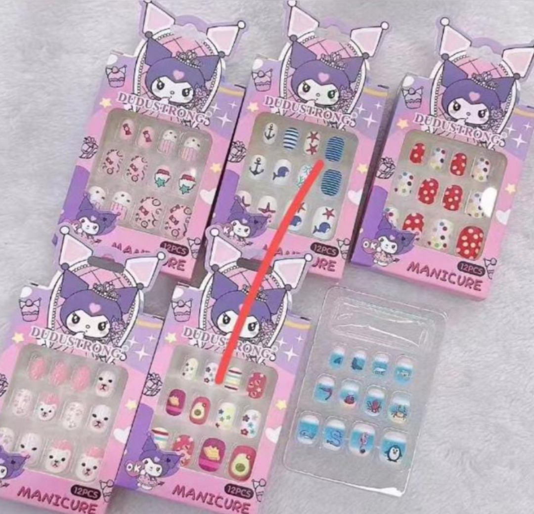 Esmi®- *Kuromi Nail Stick ons*