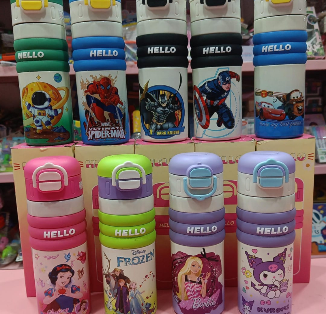 Esmi®- *2 in 1 You are Berry Special To me Bottle- Hello with Cartoon prints*