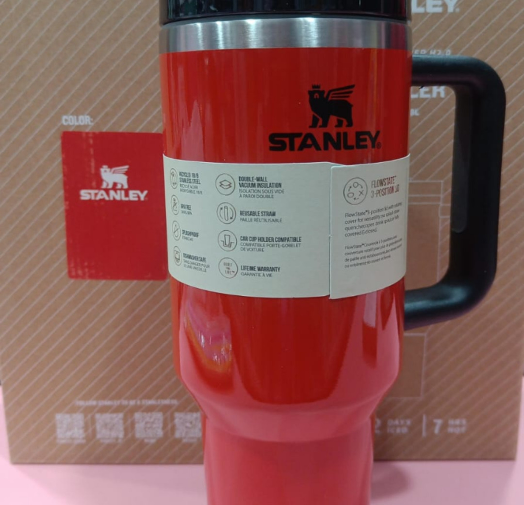Esmi®- *Stanley Neon Red- Quencher 40 oz/1.2 ltr*