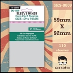 8809 Sleeve Kings Euro 59 X 92mm