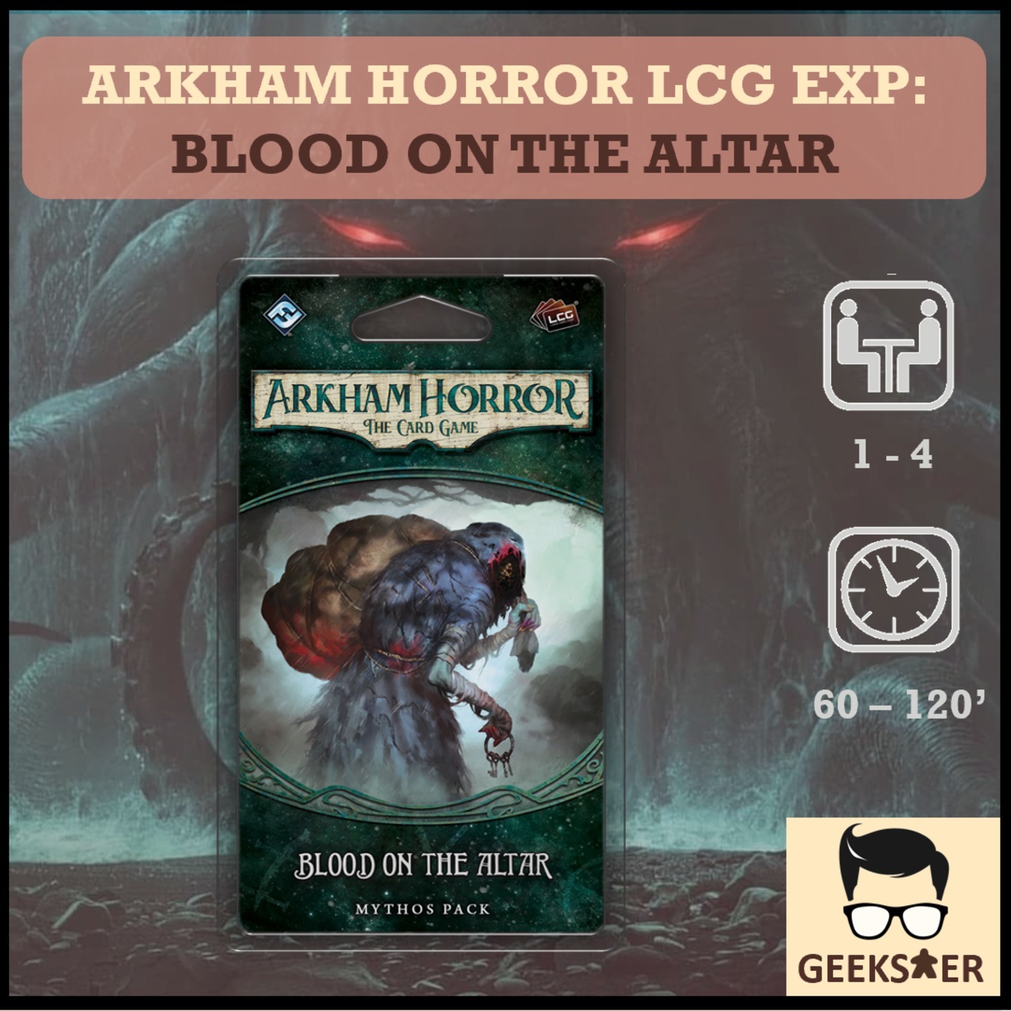 Arkham Horror LCG Exp Blood on the Altar