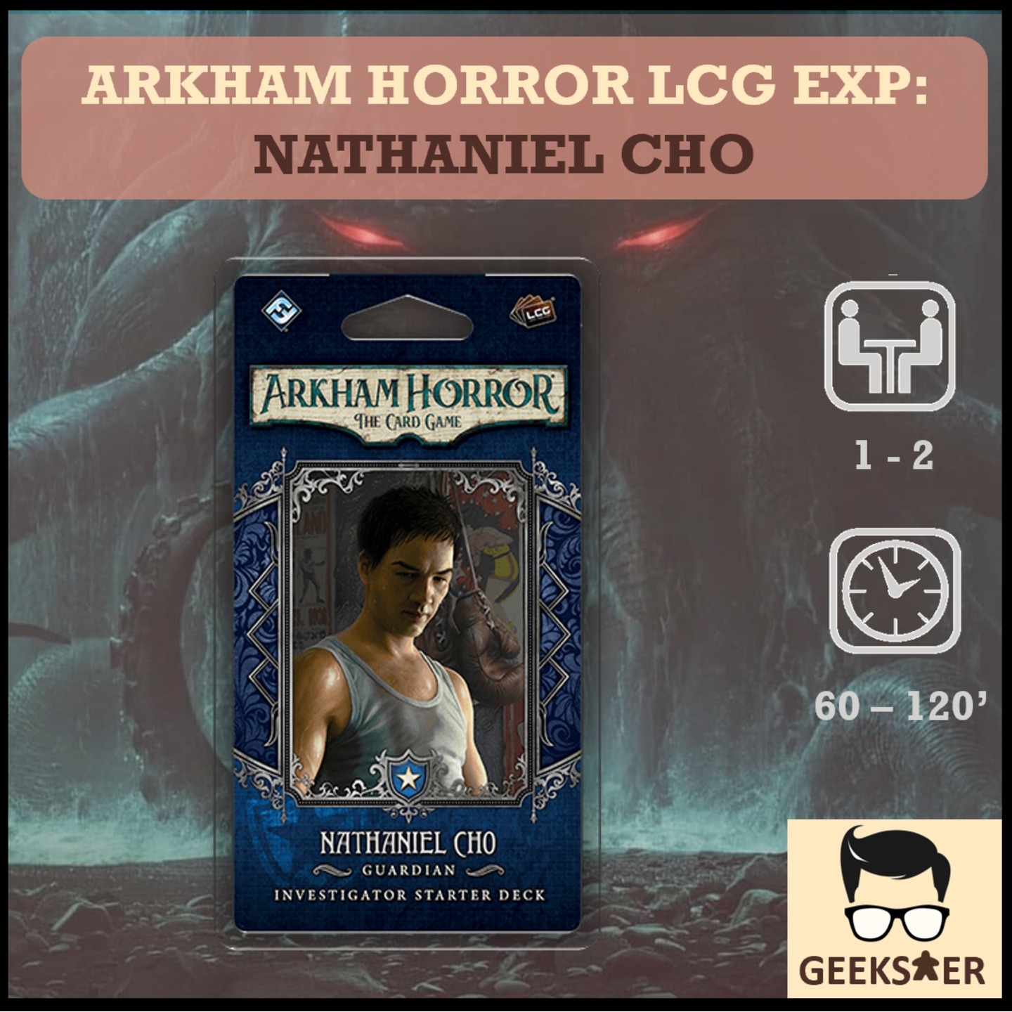 Arkham Horror LCG Exp - Nathaniel Cho Investigator Starter Deck