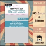 8810 Sleeve Kings Standard Card Game 63.5 X 88mm