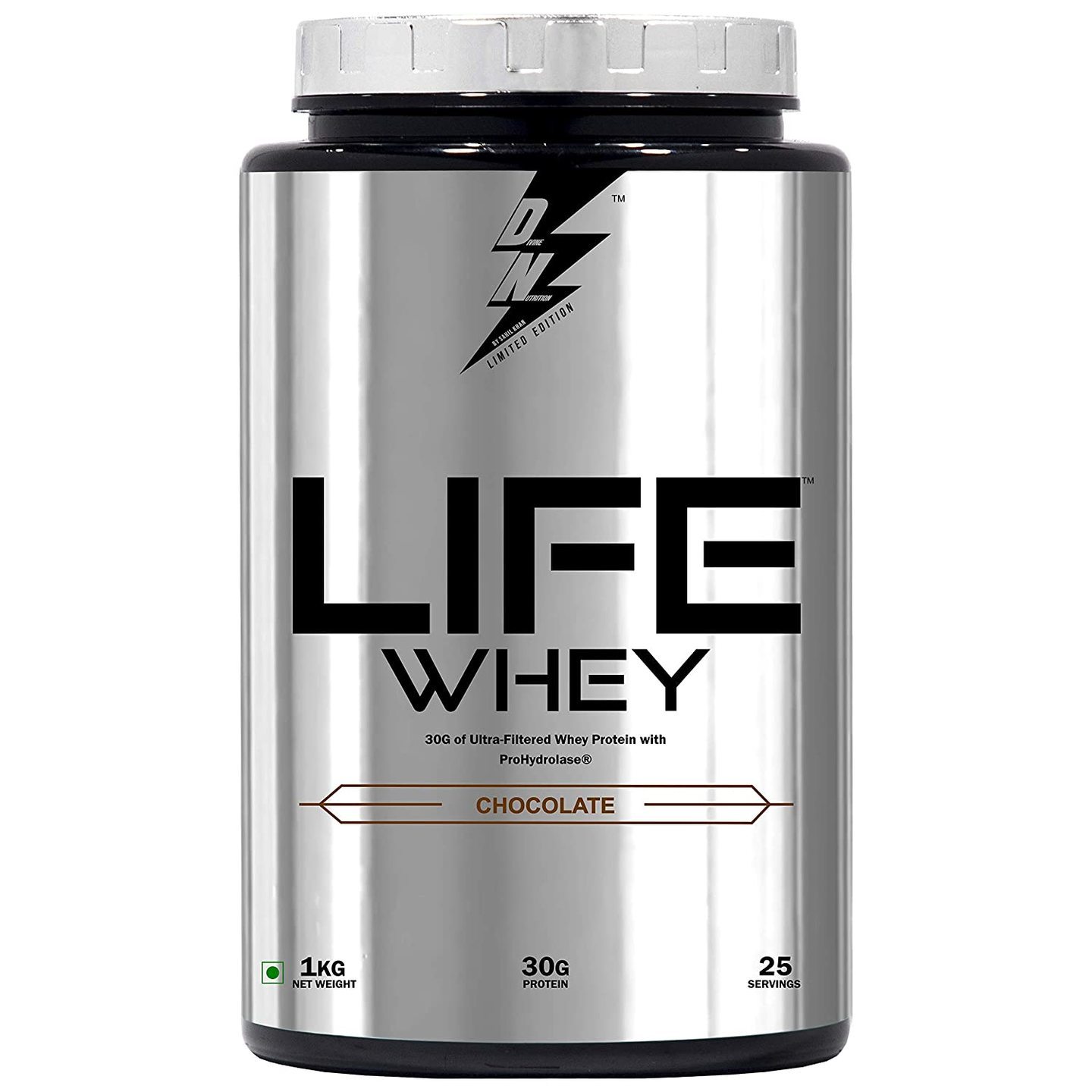 Divine Nutrition by Sahil Khan Life Whey (Chocolate 1 kg)