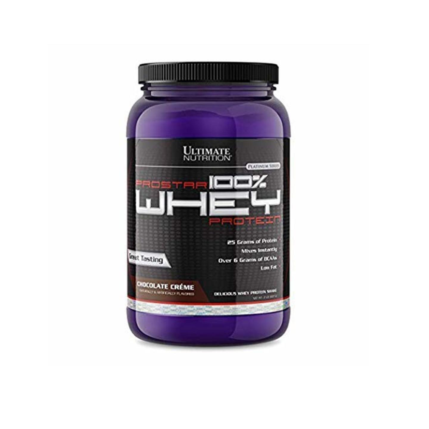 Ultimate Nutrition Prostar 100% Whey Protein, 2 lbs