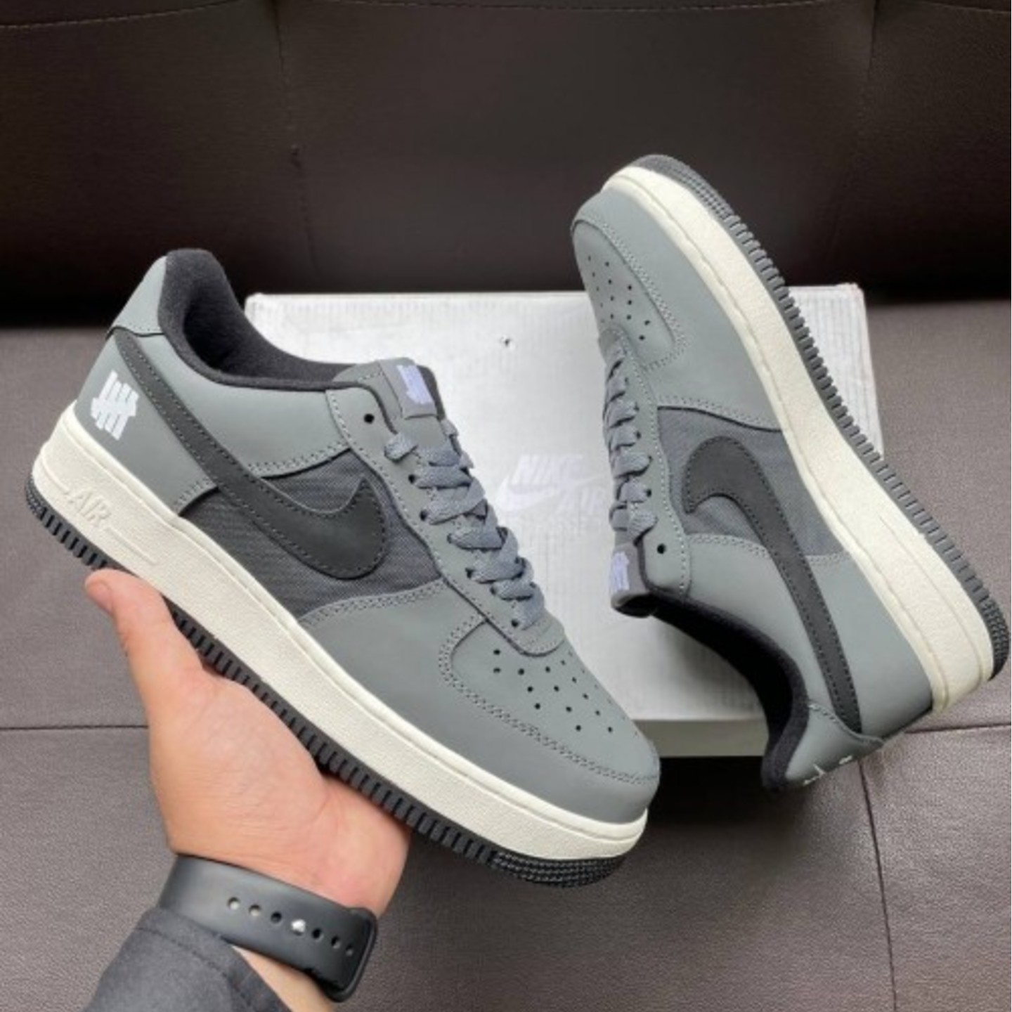 Nike Airforce 1 low smoke Grey black