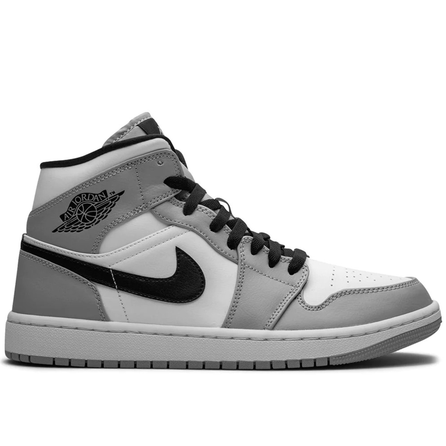 Nike Air Jordan 1 Mid Light Smoke Grey