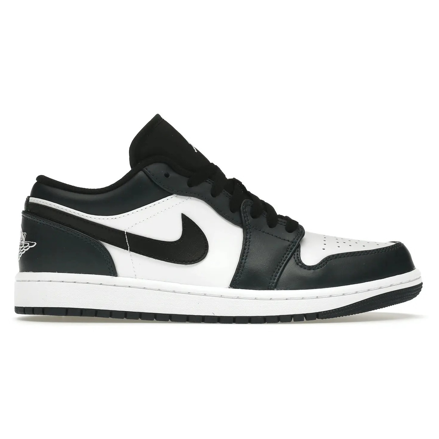 Air jordan retro Black white low