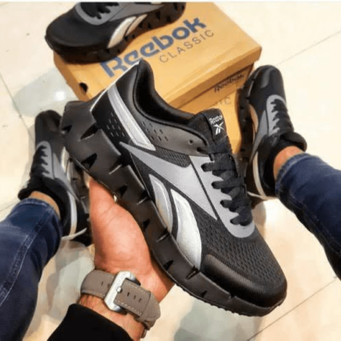 REEBOK ZIG DYNAMIC BLACK