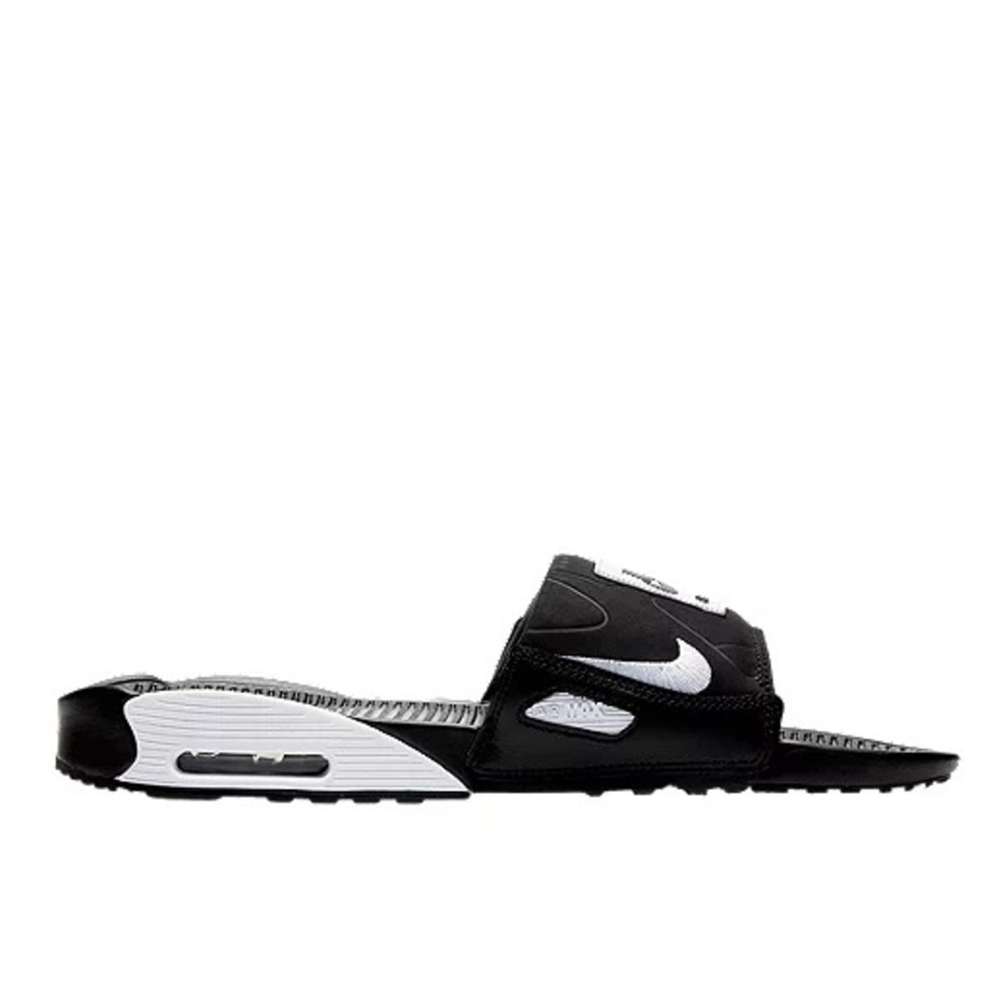 nike airmax 90 black flipflop