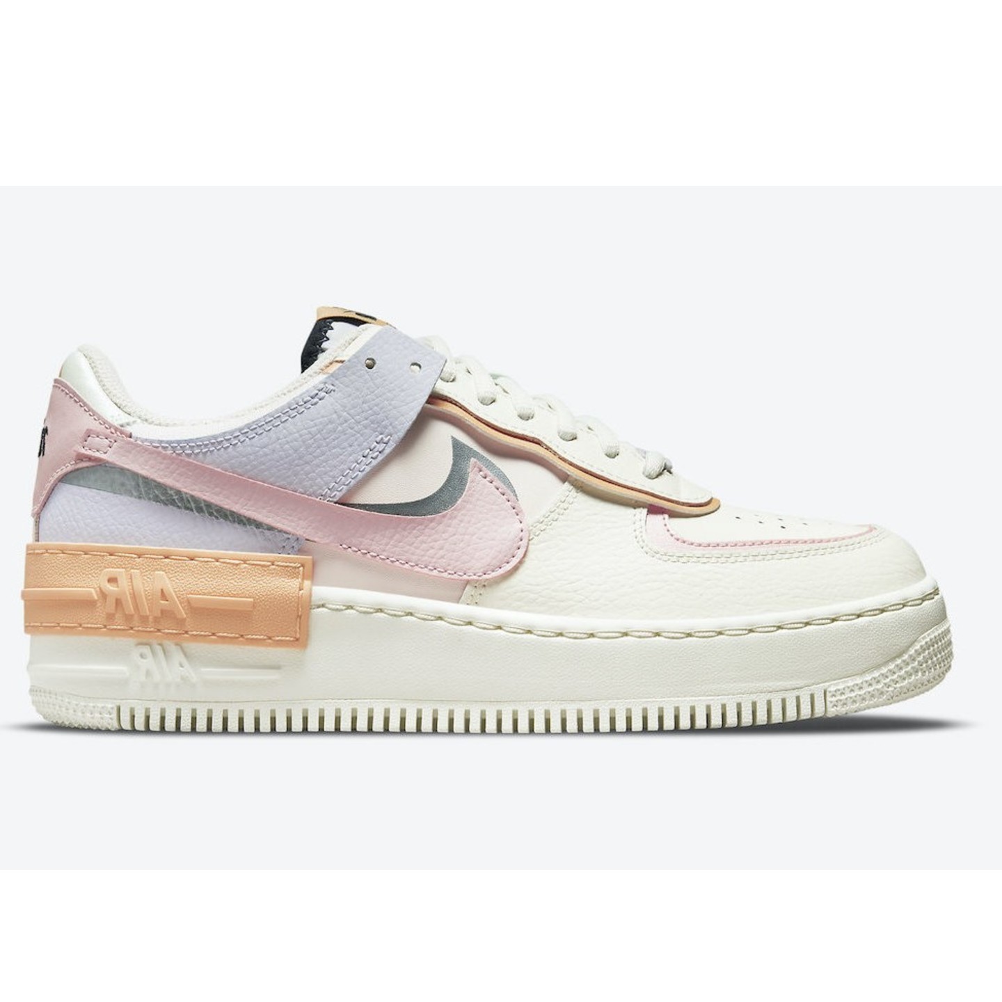 Nike Air force shadow pastel sail pink Glaze chack womens