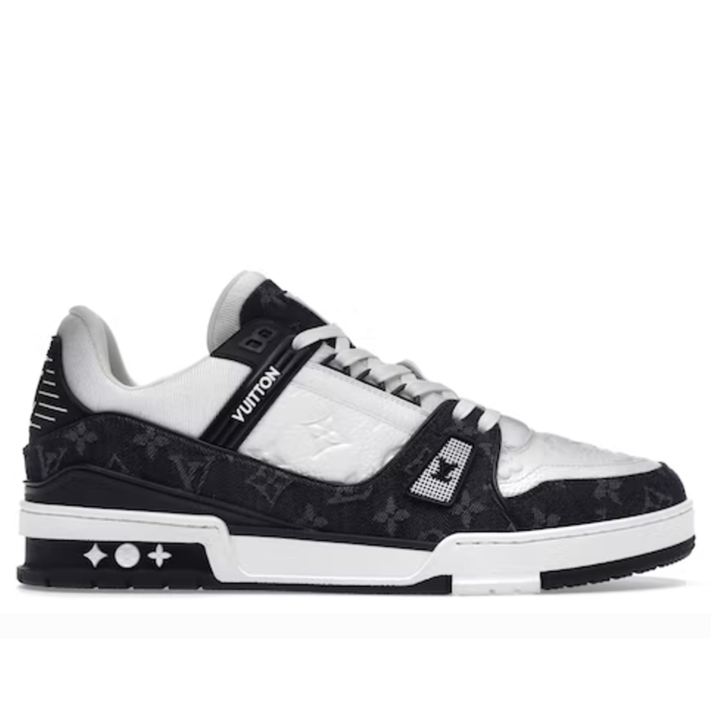 Louis Vuitton Trainer Black white