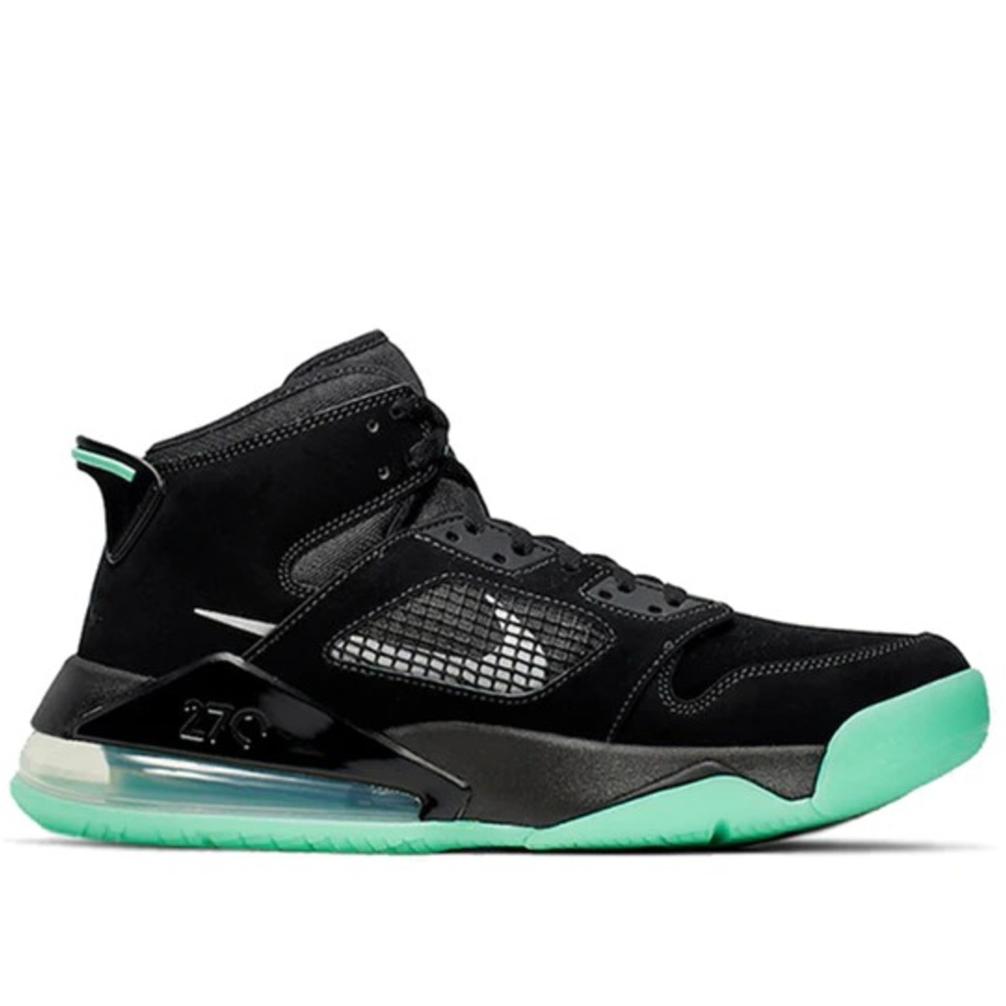 Nike Air Jordan 270 Mars Black/Green (Glow In Dark)