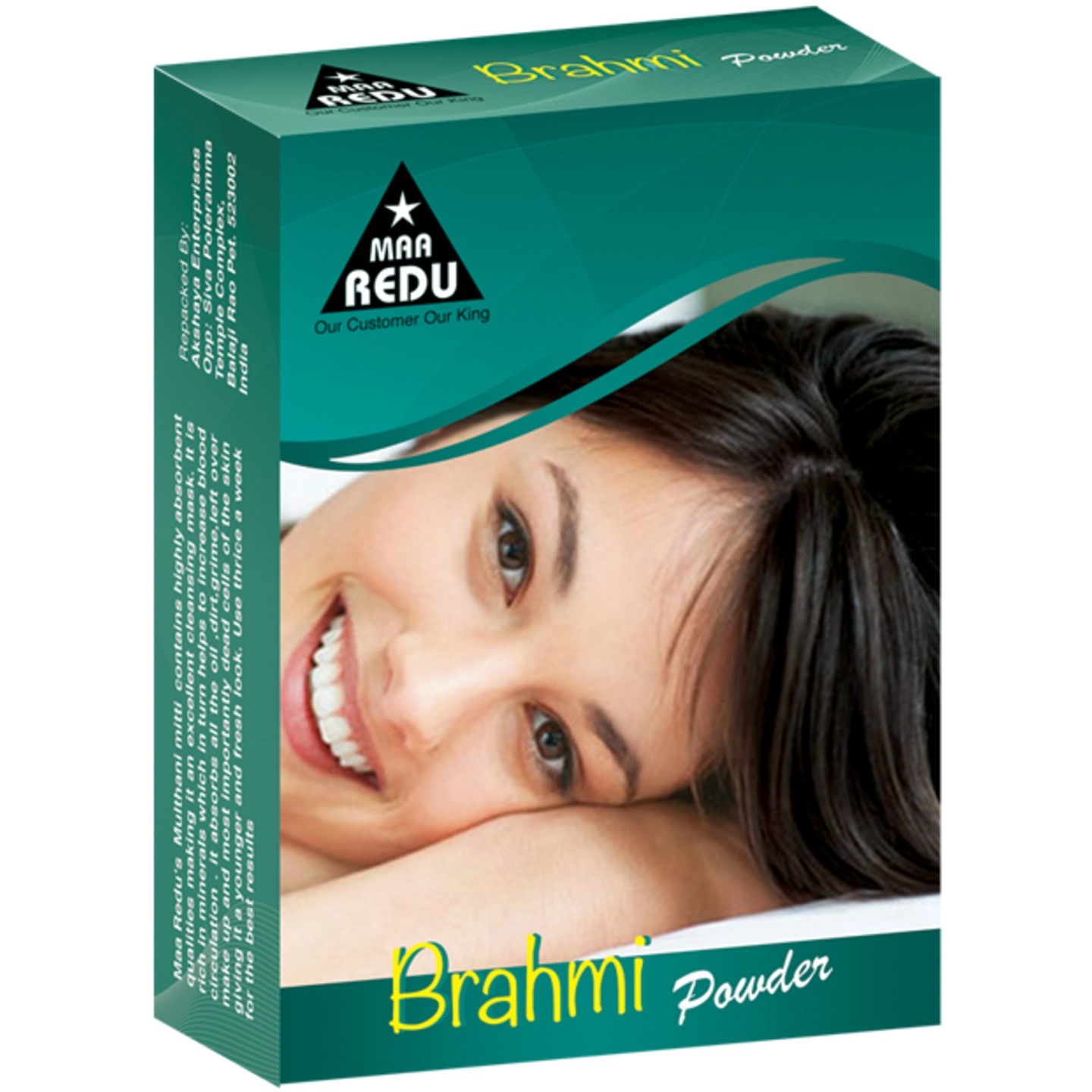 Maa Redu's Bramhi leaves Powder (Hair/Scalp Pack)- 1 Dozen