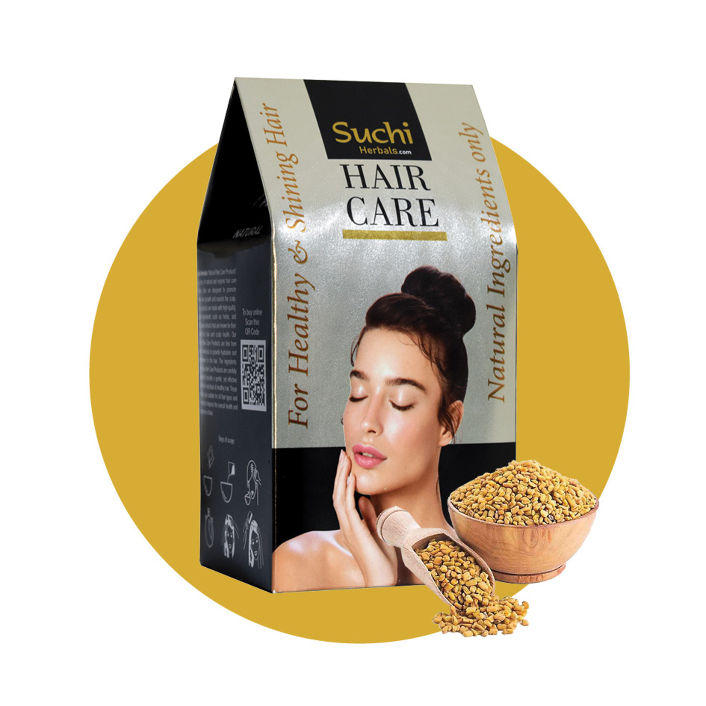 Menthi Powder Premium Natural Hair Pack