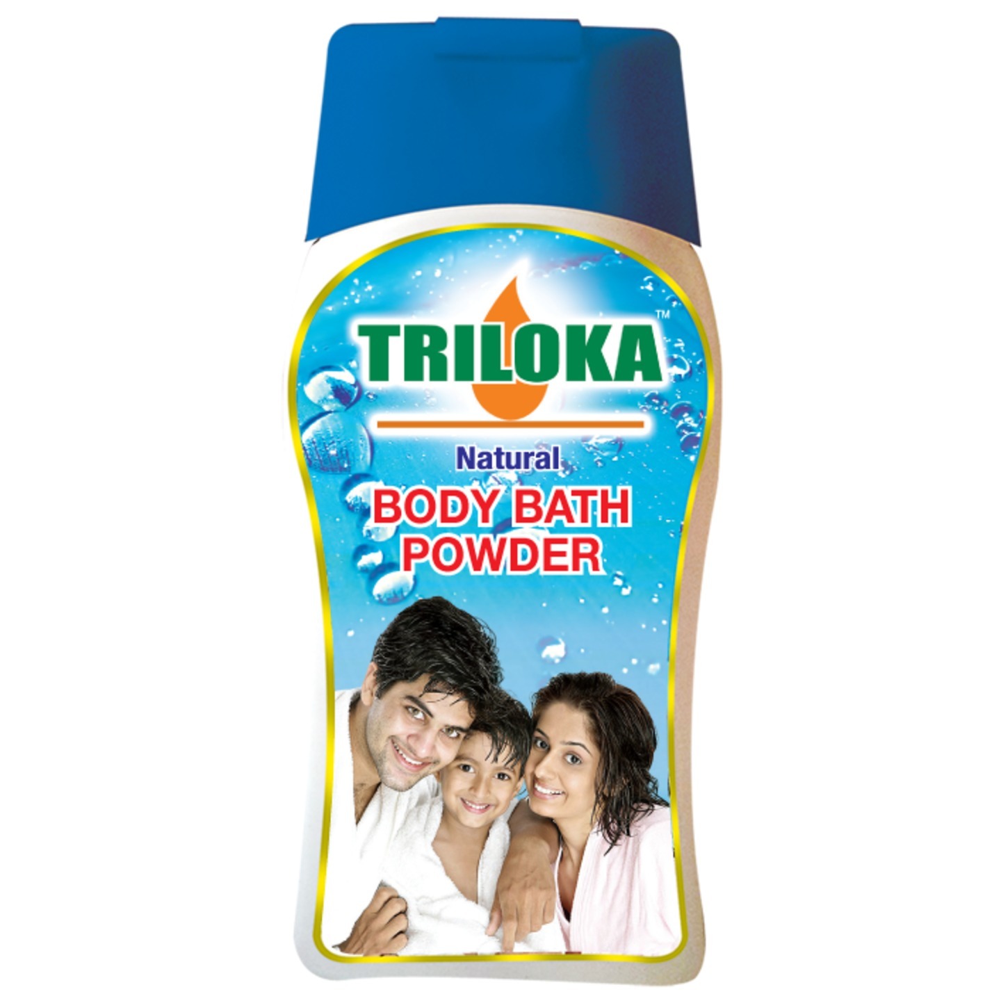 New Triloka Body Bath Powder