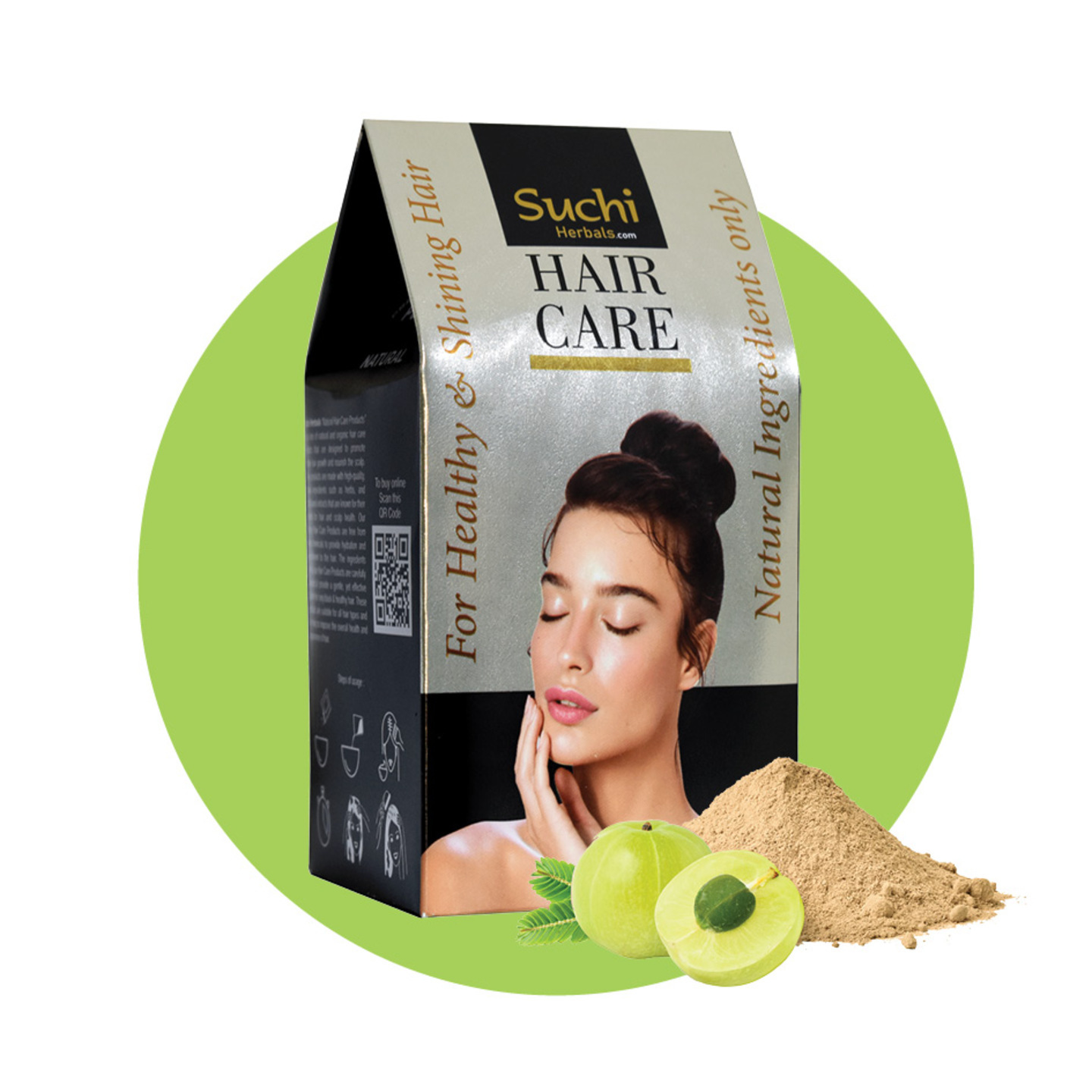 Amla Powder Premium Natural Hair & Scalp Pack