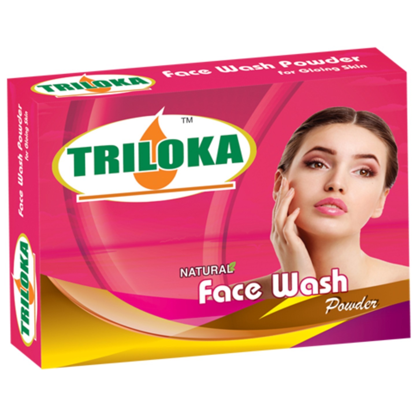 New Triloka Face Wash Powder Refill pack( Powder) - 1 Dozen