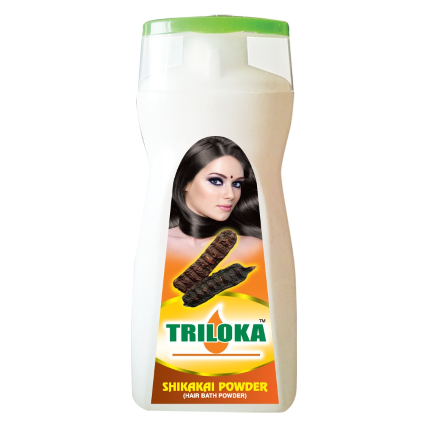 New Triloka Shikakai HairHead Bathing Powder