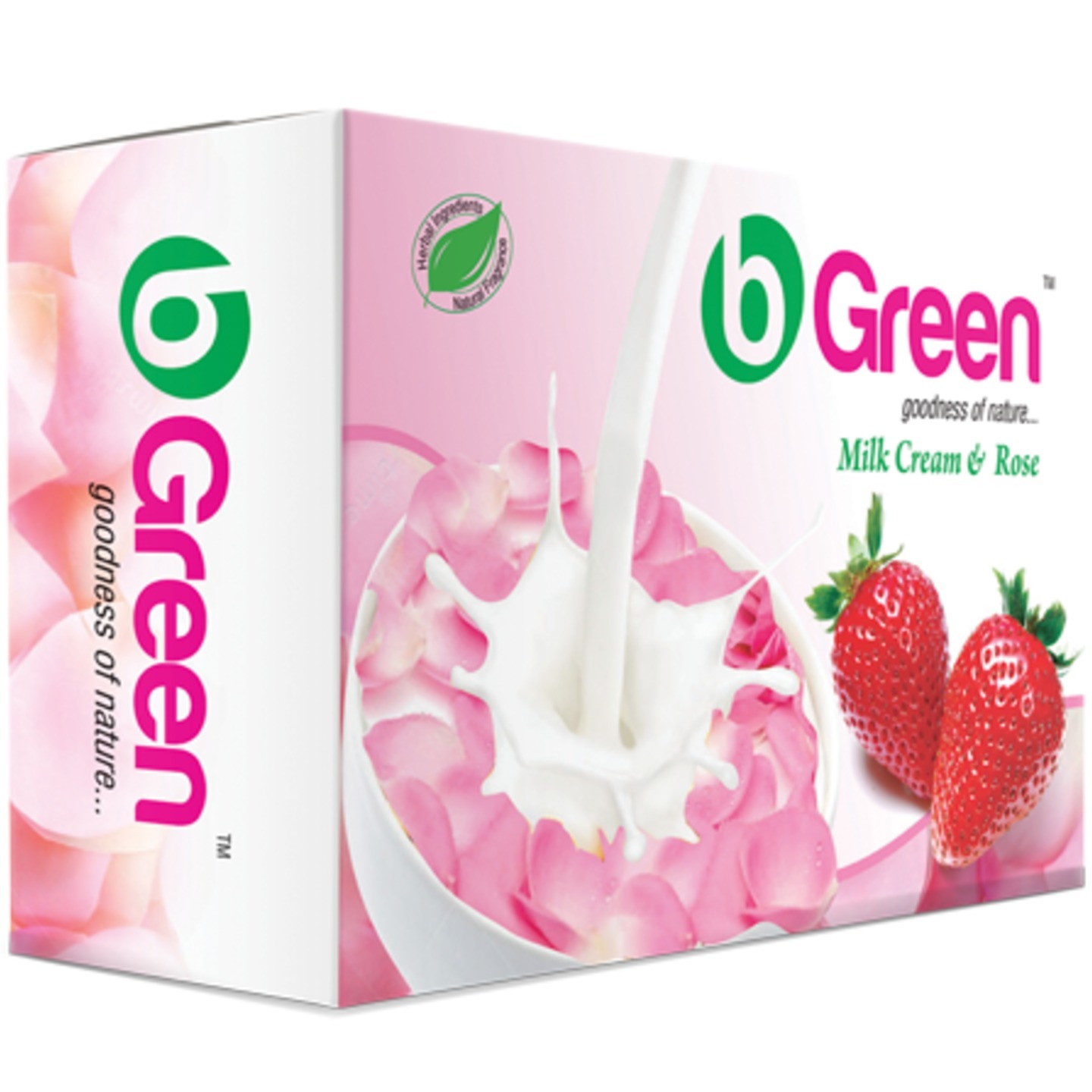 Bgreen Rose  Natural Bathing Soap -1 Case