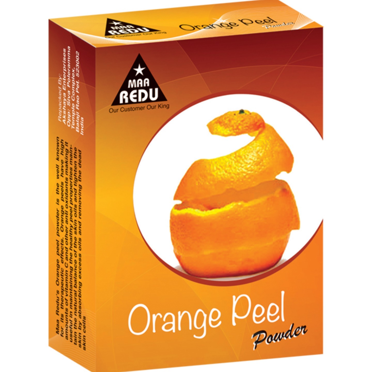 Maa Redu's Orange Peel Powder (Face Pack)- 1 Dozen