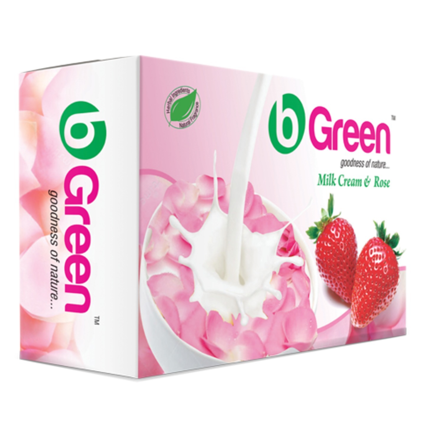 B Green ROSE Bathing Soap