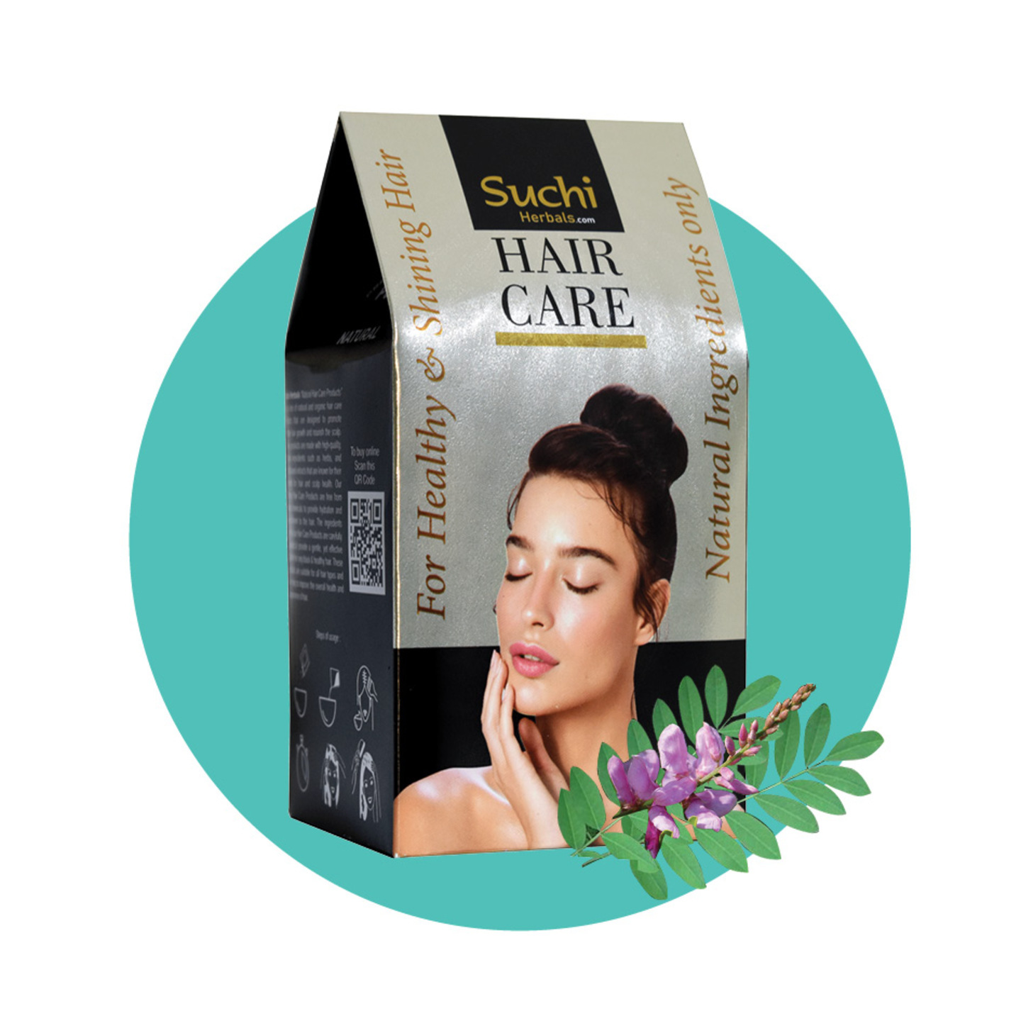 Neeli Leaves Powder Premium Indigo Leaves Powder for Hair Pack