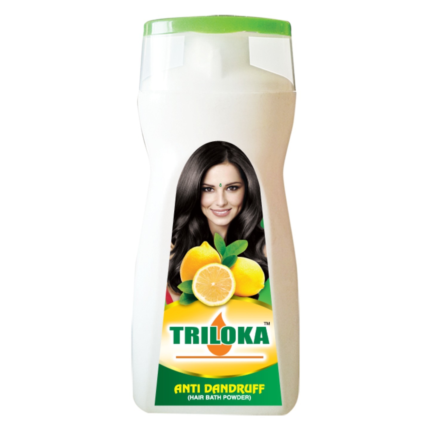 New Triloka Anti Dandruff Head Bathing Powder Shampoo Powder - 1 Dozen