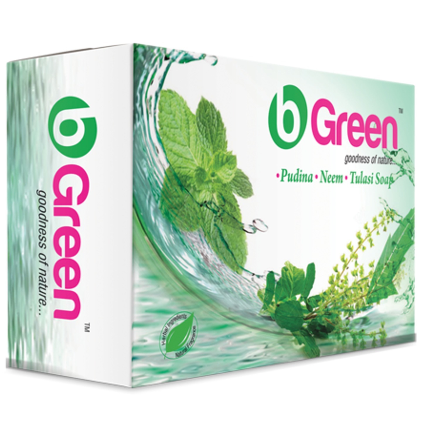 B Green NEEM + PUDINA + TULASI Bathing Soaps