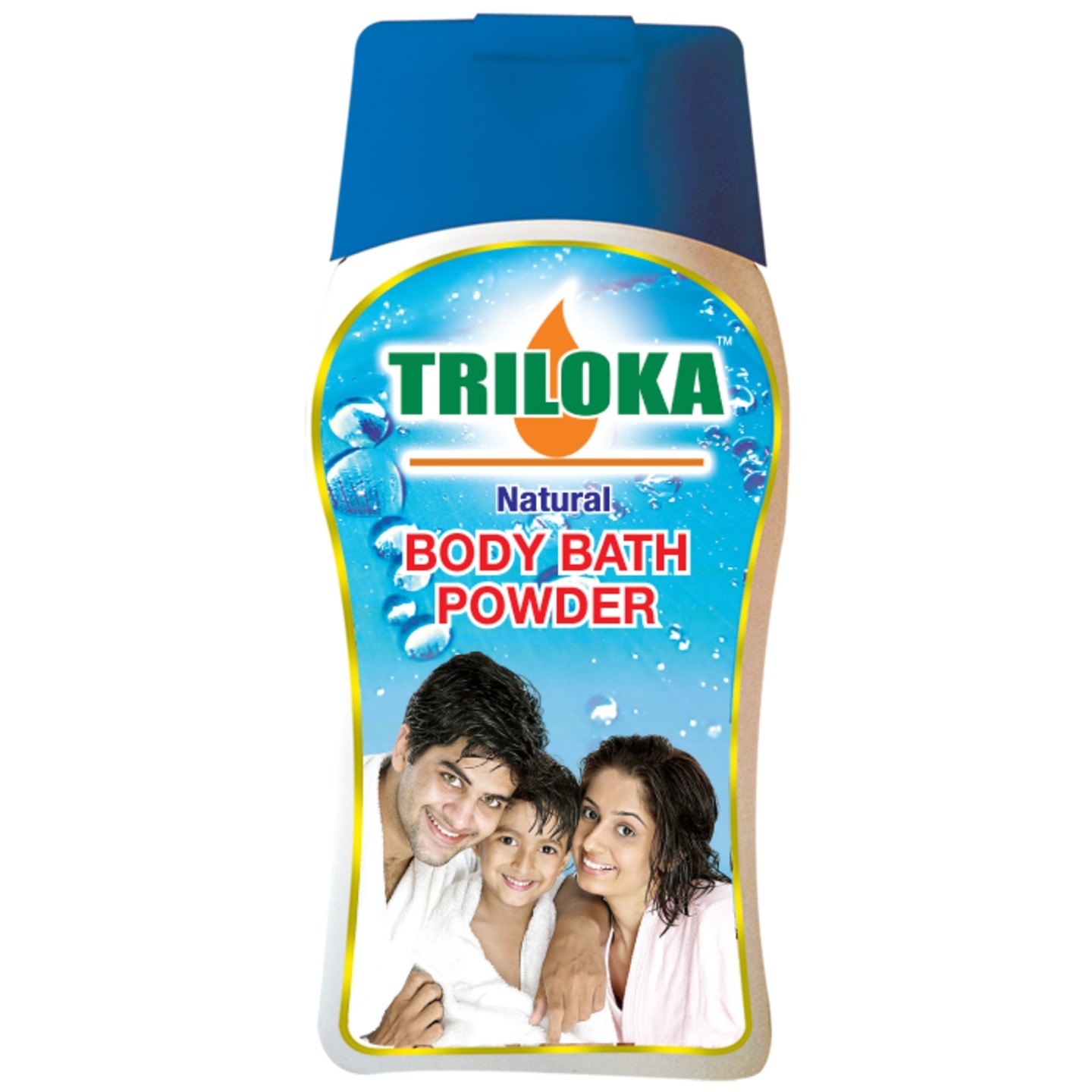 New Triloka  Body Bathing / Wash Powder Bottle( Powder) - 1 Case