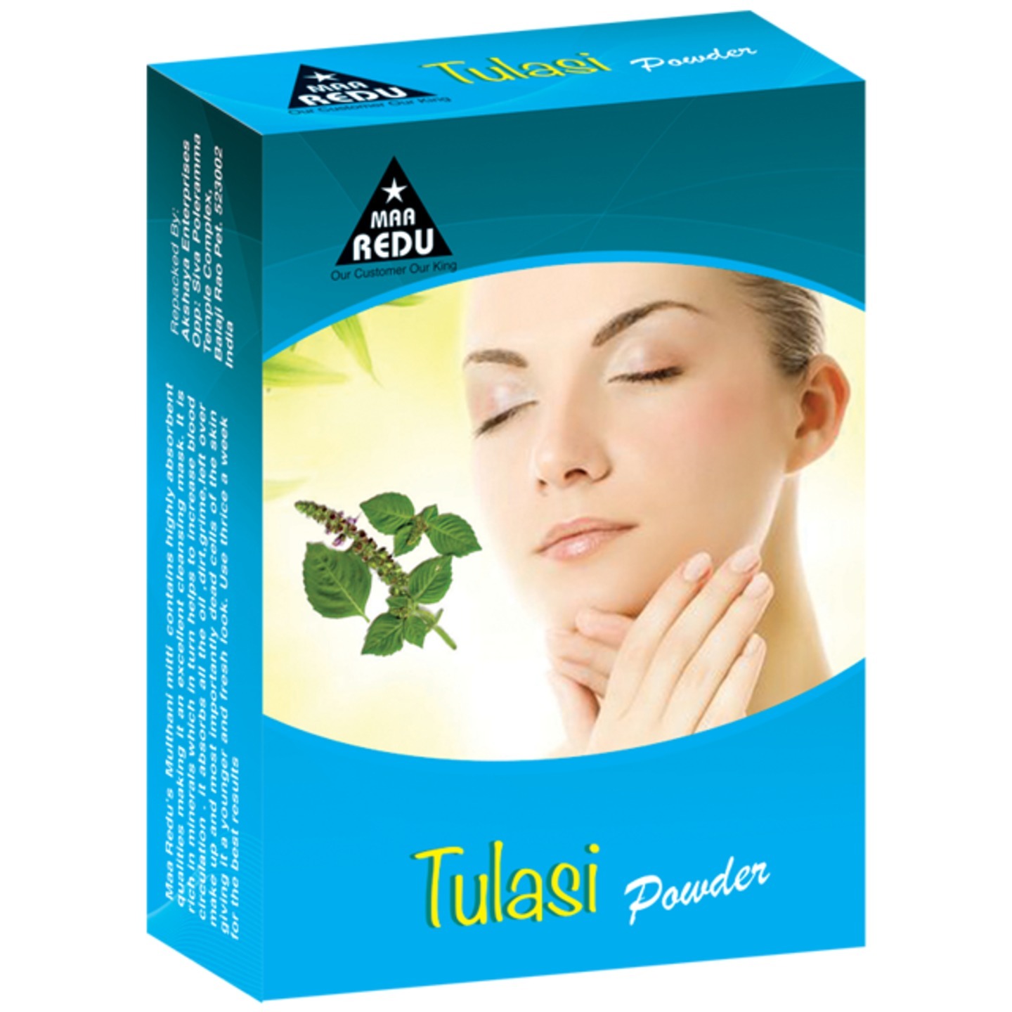 Maa Redu's Tulasi Powder (Face Pack)- 1 Dozen