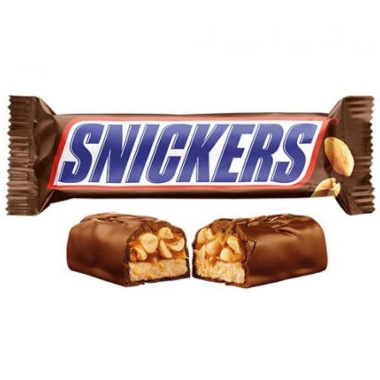 Snickers Chocolate Bar, 50 gm Pouch