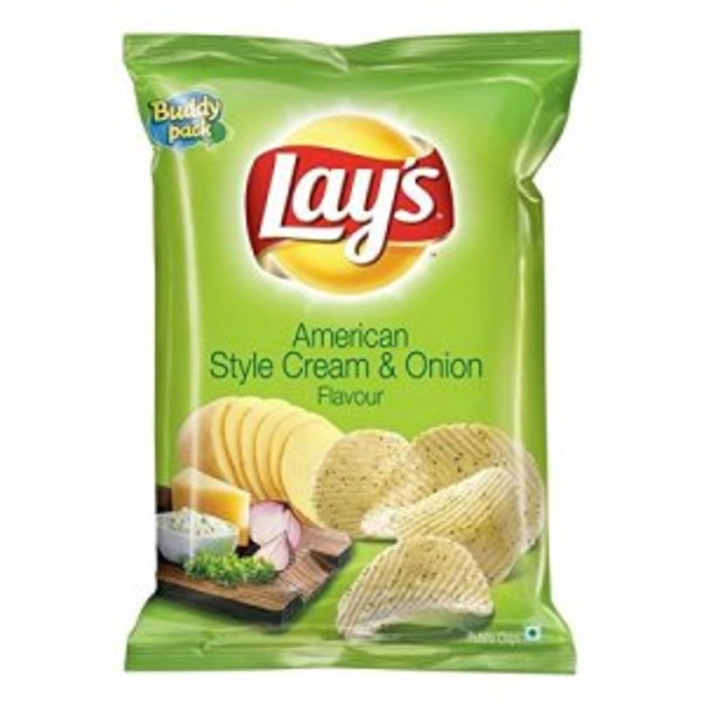 LAYS AMERICAN STYLE CREAM & ONION 52G