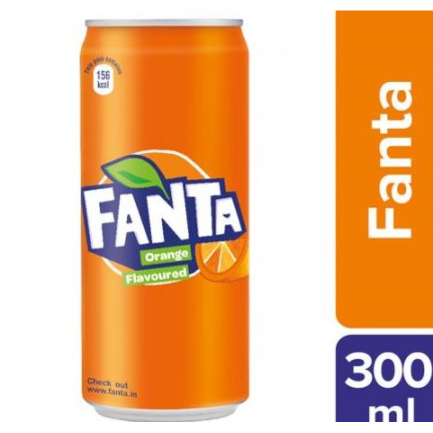 FANTA SOFT DRINK – ORANGE FLAVOURED, 300 ML CAN