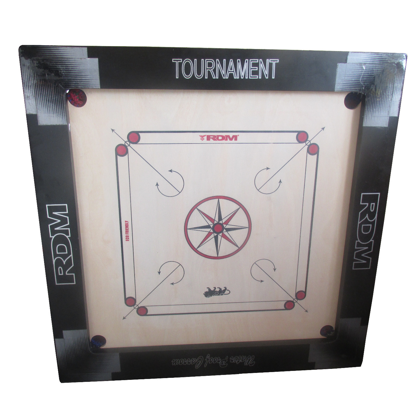 RDM Tournament Carrom Board 4 inches x 2 inches Border