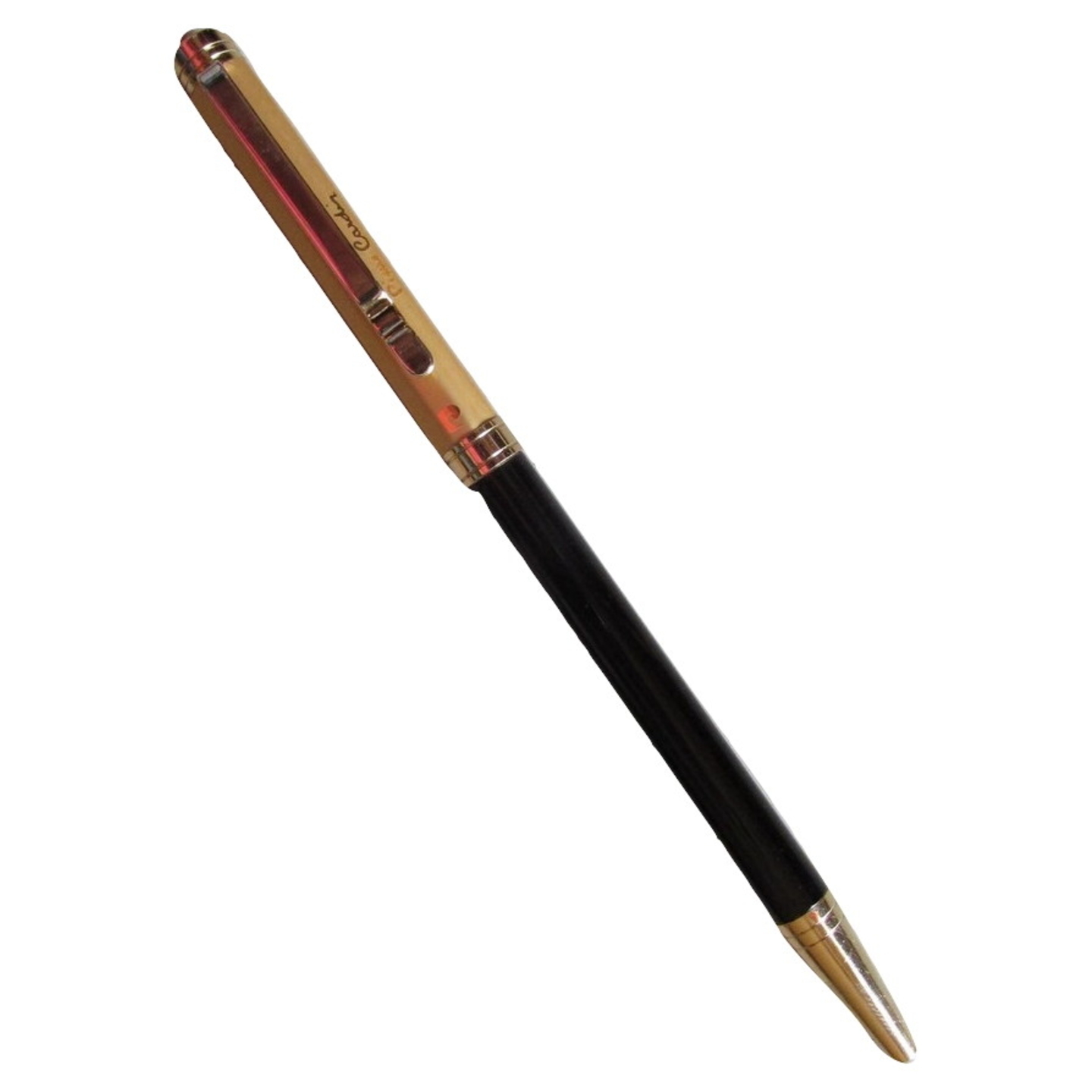 Pierre Cardin Golden Era Satin Gold-Black Ball pen (Blue)