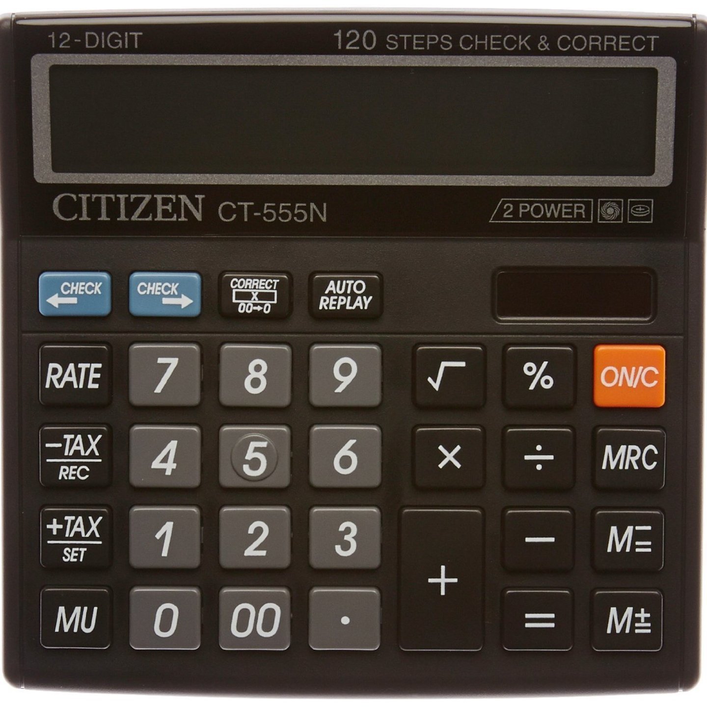 Citizen CT-555N Check & Correct Desktop Calculator