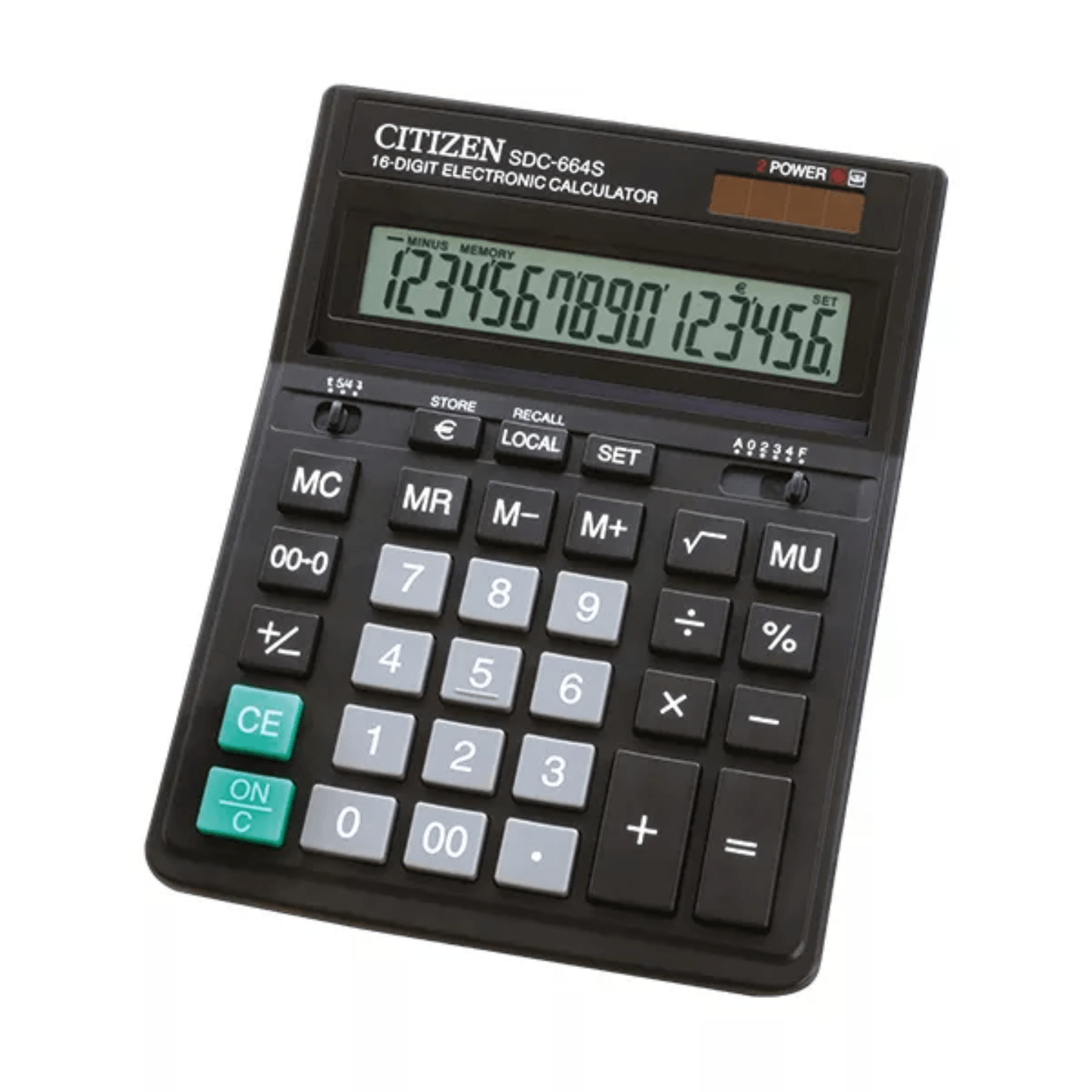 Citizen Original 16 Digit Basic Calculator SDC-664S