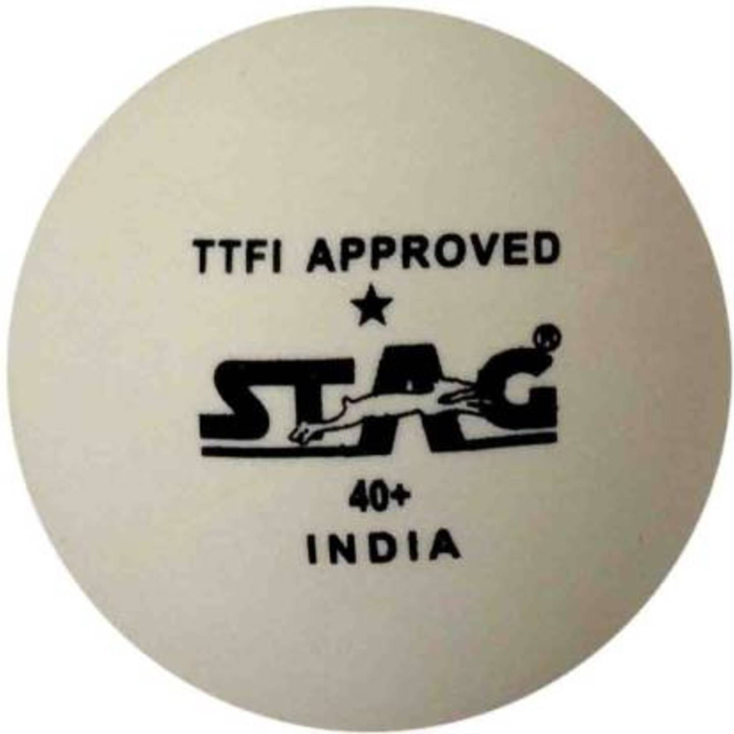 STAG 1 STAR PLASTIC TABLE TENNIS BALL