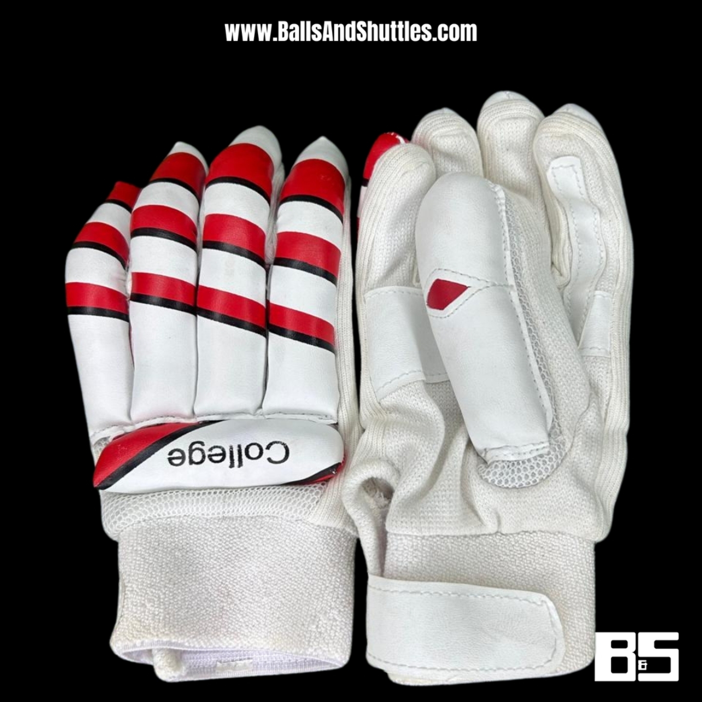 SF COLLEGE CRICKET BATTING GLOVES  YOUTH SIZE BATTING GLOVES  RH BATTING GLOVES