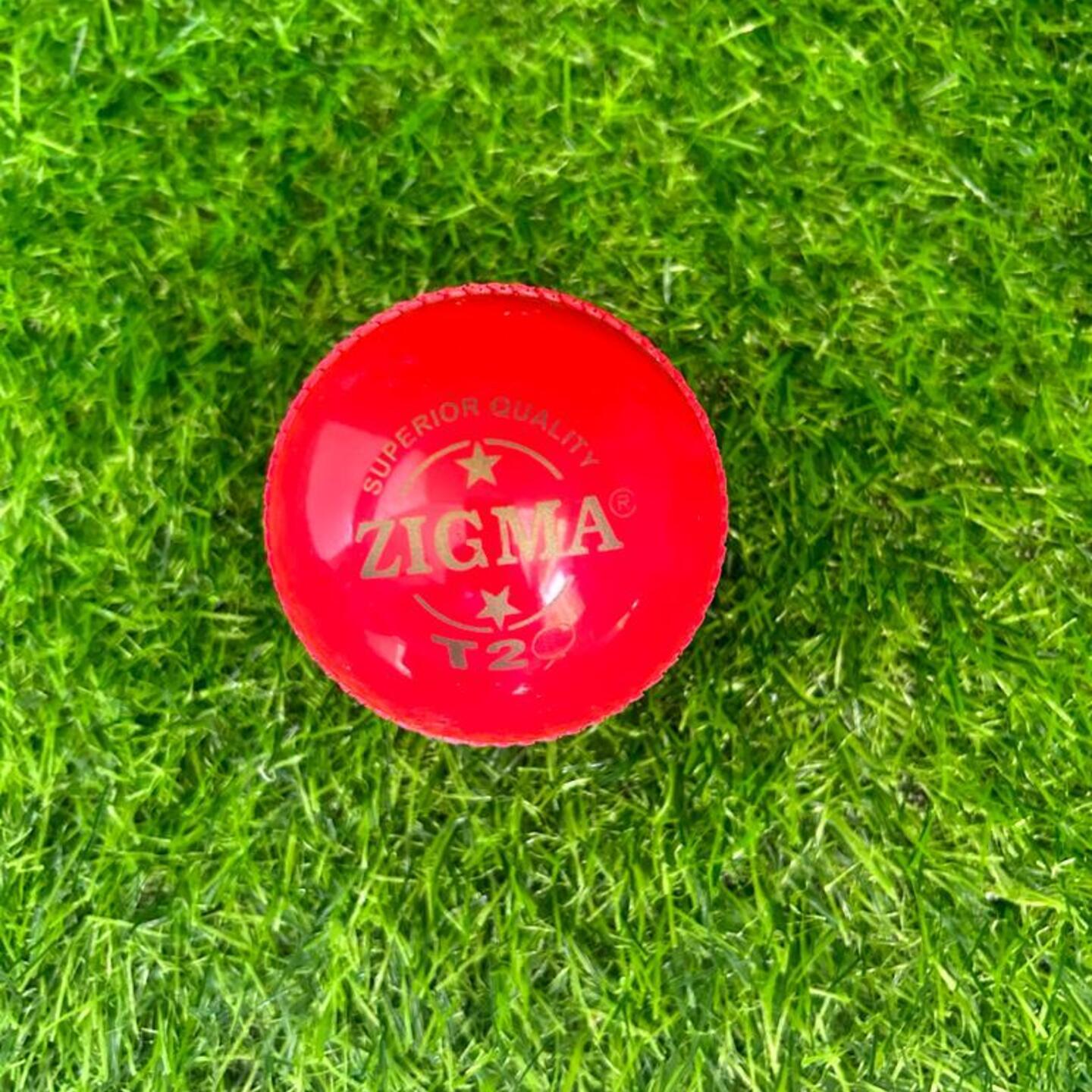 ZIGMA T20 PVC BALL RED | CRICKET PRACTICE BALL