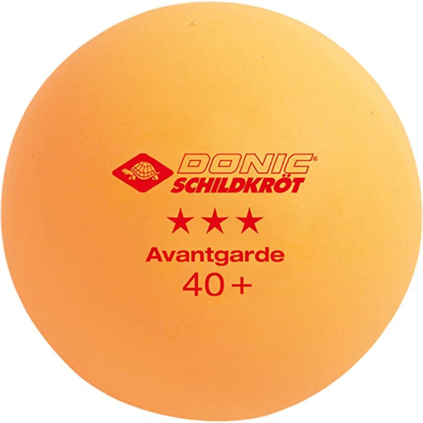 DONIC AVANTGRADE 3 STAR PLASTIC TABLE TENNIS BALL