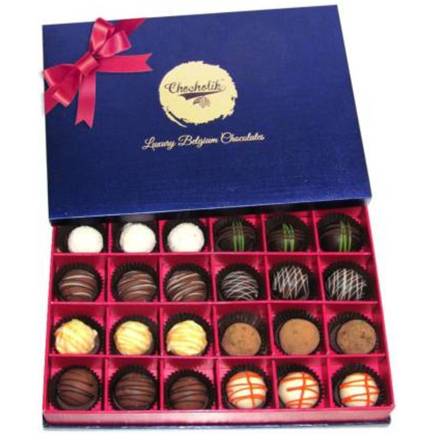 Chocholik 24Pc Rich & Exotic Choco Collection With Chocolate Truffles  (330 g)
