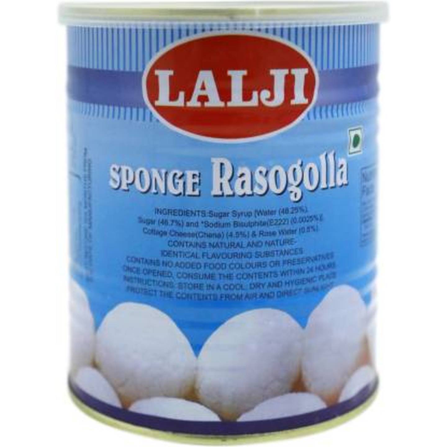 Lalji Sponge Rasogolla  (1 kg)