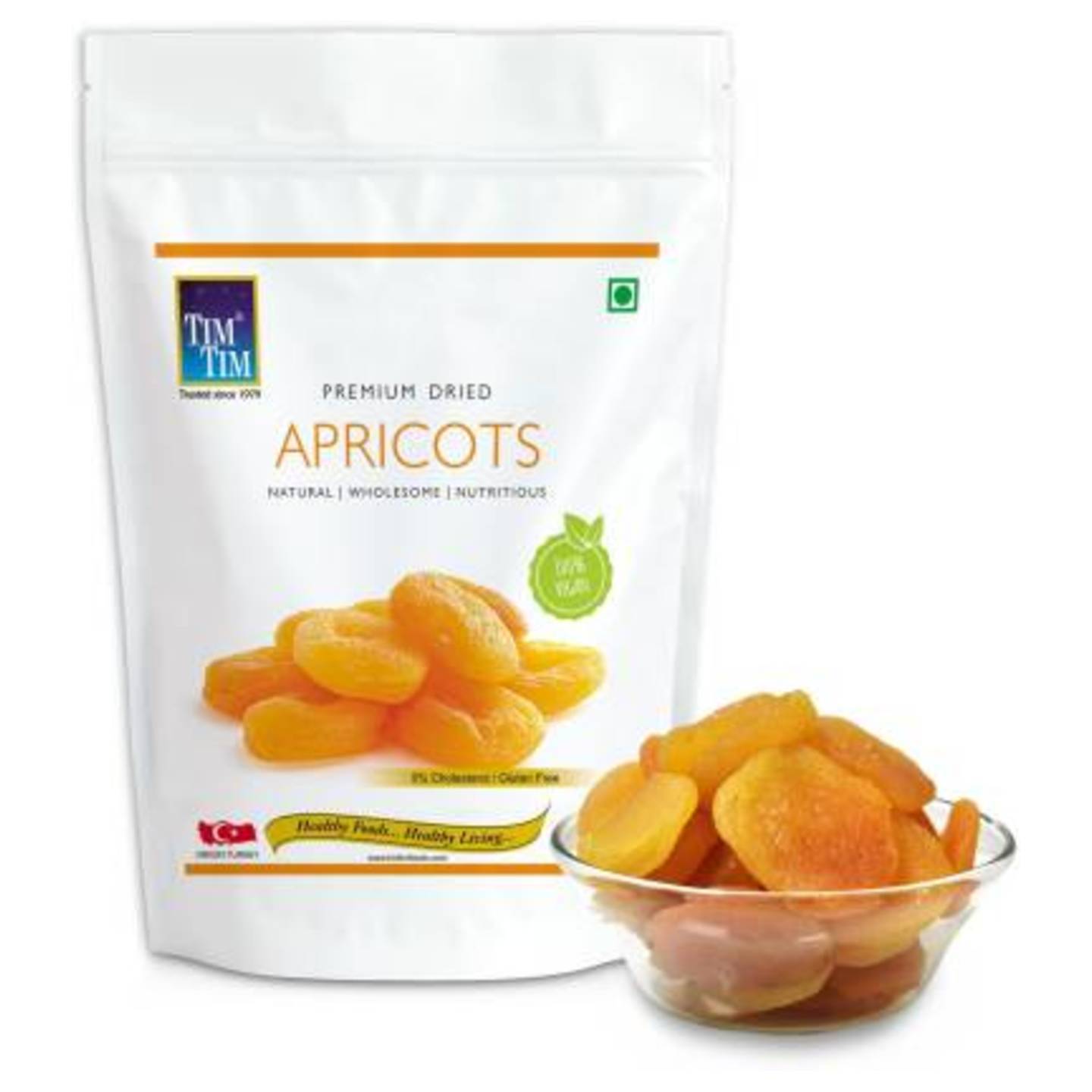 Tim Tim Premium Dried - Seedless Apricots  (500 g)