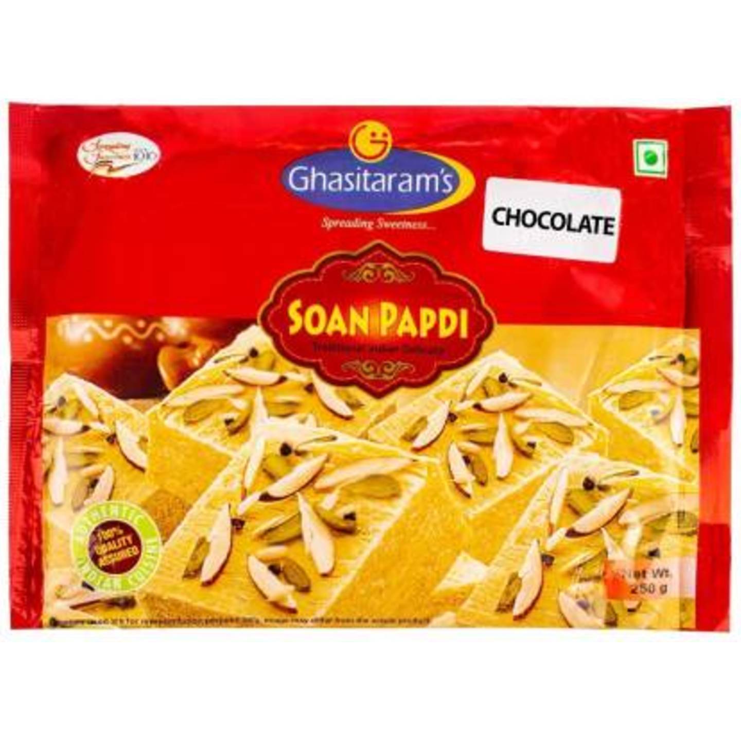 Ghasitaram's GHASITARAM SOAN PAPDI CHOCOLATE 500G Box  (500 g)