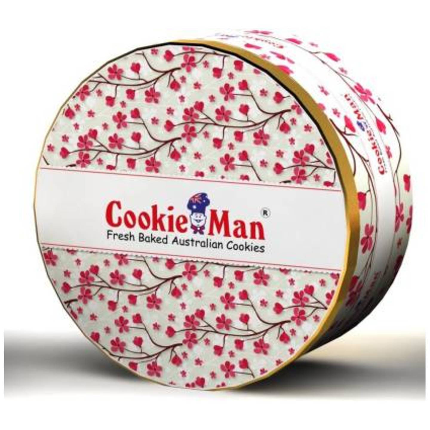 Cookieman Double Choc Chip - Small Tin Cookies  (300 g)