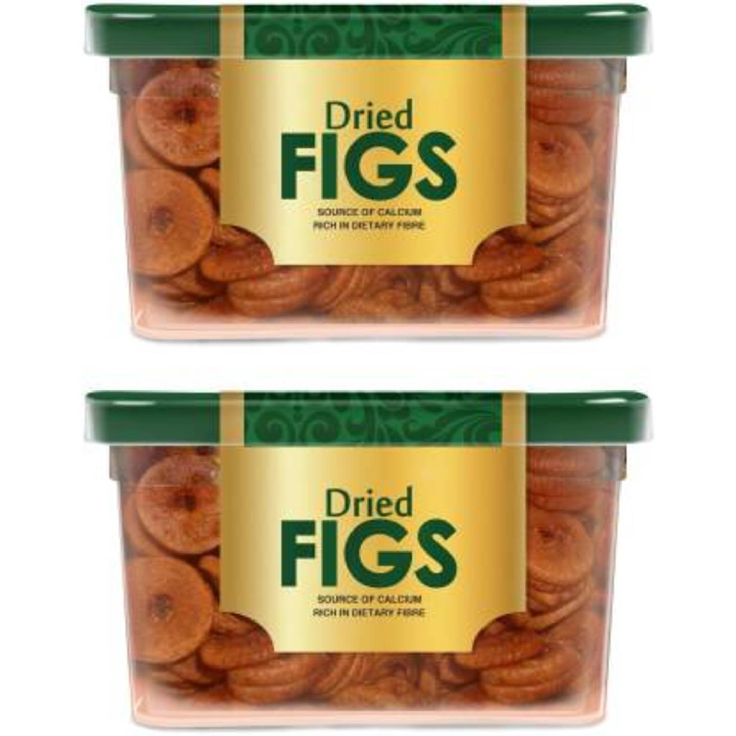 Manna Dried Figs - 360g (180g x 2 Packs) 