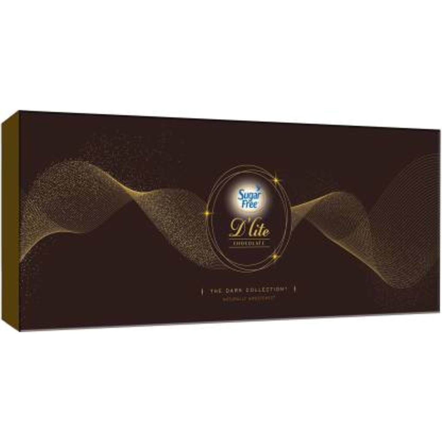 Sugarfree D'lite The Dark Collection Assorted Gift Pack Chocolate Bars  (5 x 40 g)