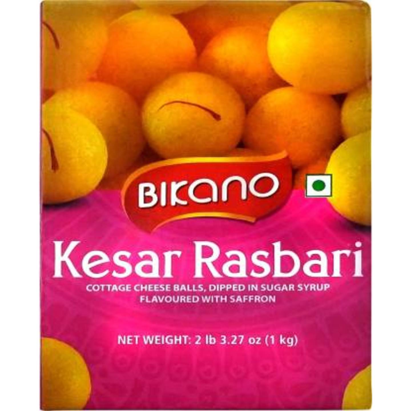 Bikano Kesar Rasbari Box  (1 kg)